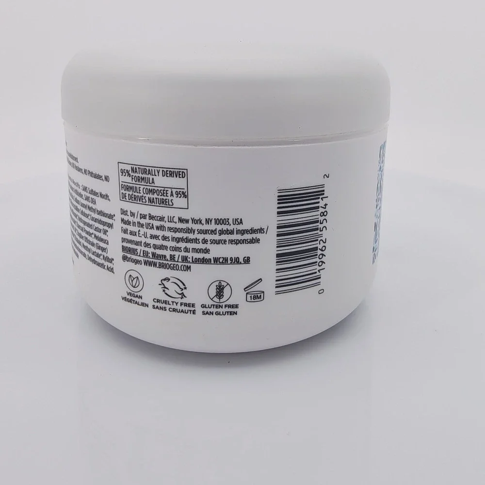 Briogeo Scalp Revival Charcoal + Coconut Oil Micro-Exfoliating Shampoo 8oz Jar